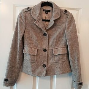 Banana Republic Gray Wool Blazer